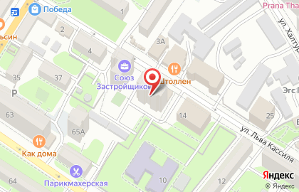 Мобилка на улице Льва Кассиля на карте