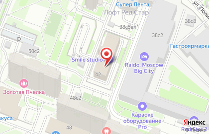 Smile Studio - видеостудия в Москве на карте