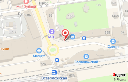 Компания Мир Натяжных потолков на Всеволожском проспекте на карте