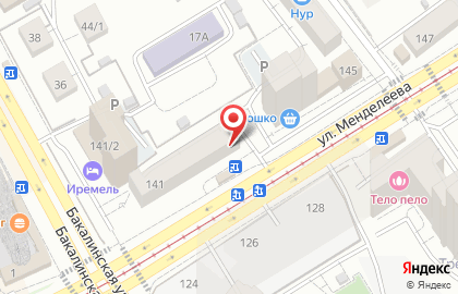 Ресторан доставки еды Сушиопт.рф на улице Менделеева на карте