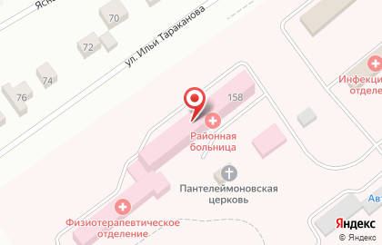 Катав-Ивановская центральная районная больница на Советской улице на карте