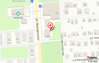 Фазан на улице Жуковского на карте