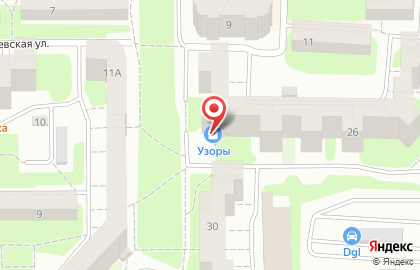 Магазин УЗОРЫ текстиль на проспекте Гагарина на карте