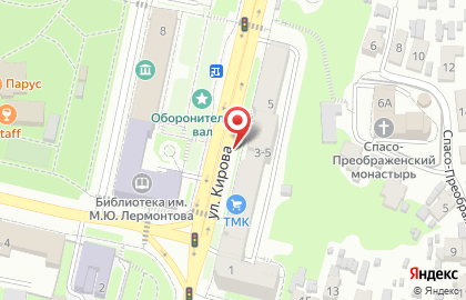 Киоск по продаже безалкогольных напитков Точка на улице Кирова, 3 киоск на карте