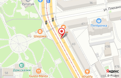 Деко на улице Цвиллинга на карте