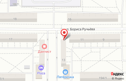 Аларм в Орджоникидзевском районе на карте