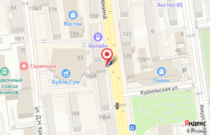 Мини-кофейня Wake Up! Coffee в Южно-Сахалинске на карте