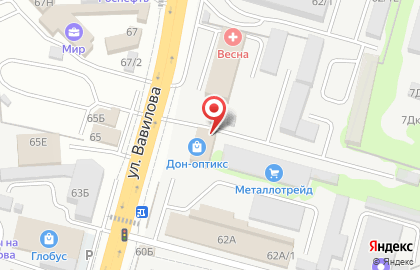 Сервисный центр Ресанта в Ростове-на-Дону на карте
