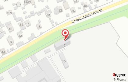 Астарта на Смышляевском шоссе на карте