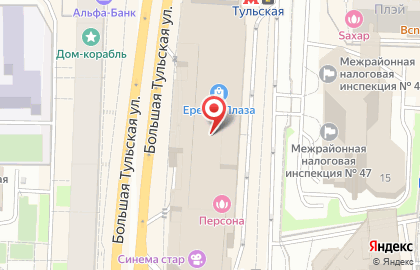 Магазин одежды 5 КармаNов на Тульской на карте