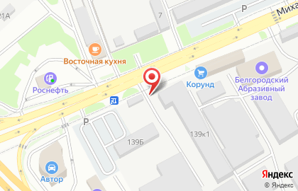 Электромашина на Михайловском шоссе на карте
