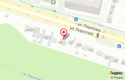 Аудиторская фирма Фактор на улице Пирогова на карте