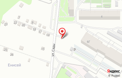 Автостоянка в Красноярске на карте