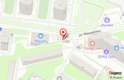 Магазин продуктов в Туле на карте