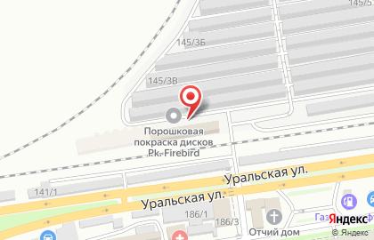 Автоцентр ECO на Уральской улице на карте