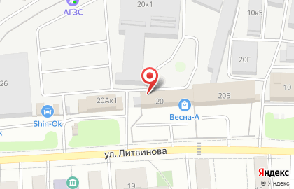 Автоцентр Юнакс на карте