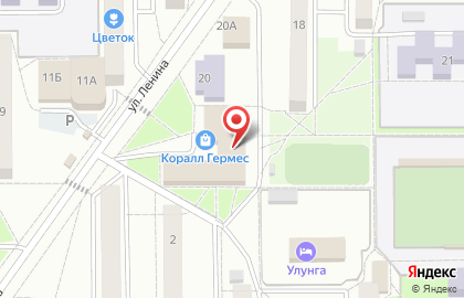 Магазин Бонжур во 2-м микрорайоне в Лучегорске на карте
