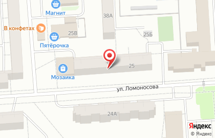Уют на улице Ломоносова на карте