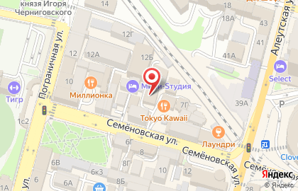 Компания Приоритет на Семёновской улице на карте