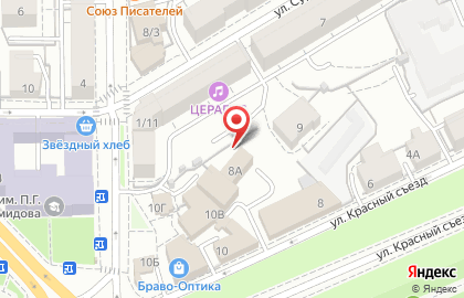 Торгово-сервисная компания Радиал в Кировском районе на карте