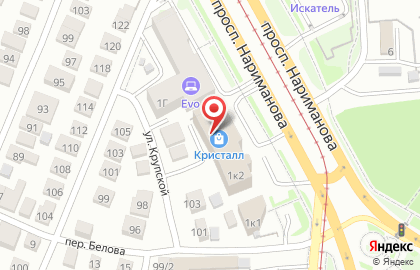 Юстина в Ленинском районе на карте