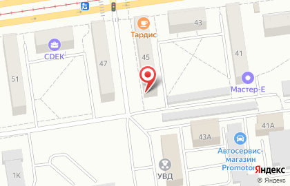 Екатеринбургская Автомобильная Школа Досааф России на карте