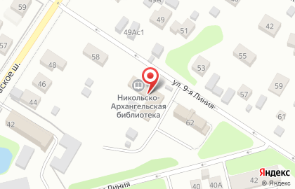 Никольско-Архангельский на карте