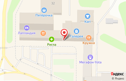 Пункт выдачи магазина электроники и бытовой техники Позитроника в Мончегорске на карте