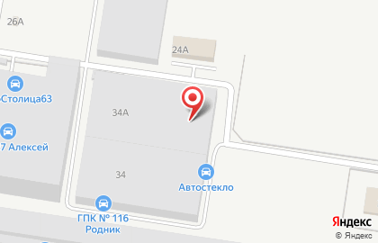 Автомойка на Ботанической, 34а на карте