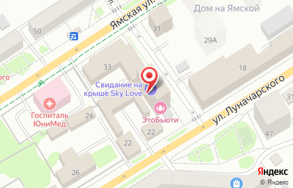 Строящиеся объекты, ООО ТГИСК на карте