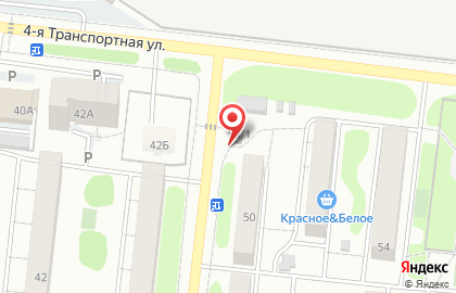 Продуктовый магазин в Омске на карте