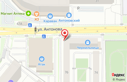 Магазин Красное & Белое в Пензе на карте