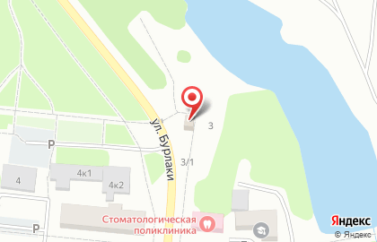 Продуктовый магазин Тополя на карте
