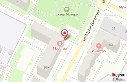 Стоматология Маэстро в Ханты-Мансийске на карте