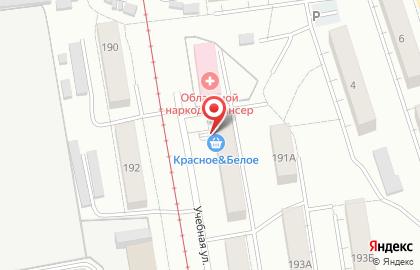 Магазин фруктов и овощей в Октябрьском районе на карте