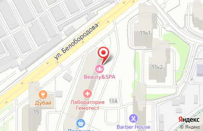 Салон штор Оазис на улице Комарова на карте