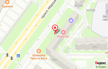 ООО Пам Лимитед на проспекте Маршала Жукова на карте