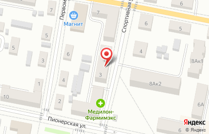 Многопрофильная фирма ТМК на Спортивной улице на карте