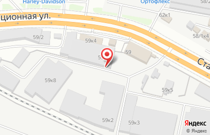 Бастион в Новосибирске на карте