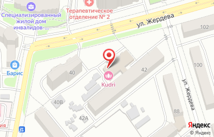 Продуктовый магазин Сибирь в Октябрьском районе на карте