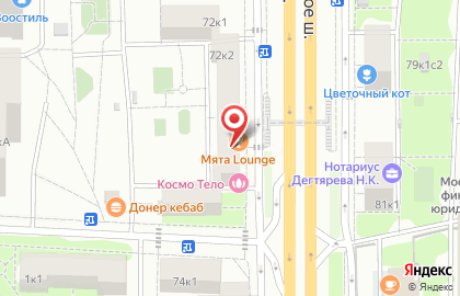 Отделение службы доставки Boxberry на Варшавском шоссе на карте