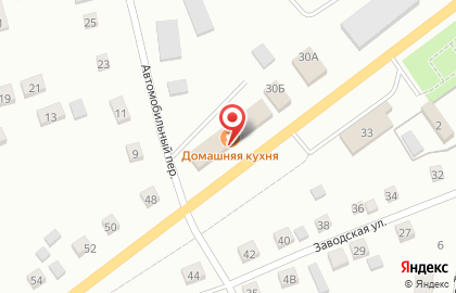 Служба заказа легкового транспорта Лидер на Заводской улице на карте