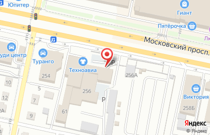 Торговая фирма Ваши Двери на Московском проспекте на карте