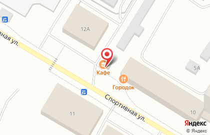 Закусочная на Спортивной улице на карте
