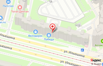 Комиссионный магазин Победа в Приморском районе на карте
