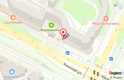 Магазин Наш мясной в Мотовилихинском районе на карте
