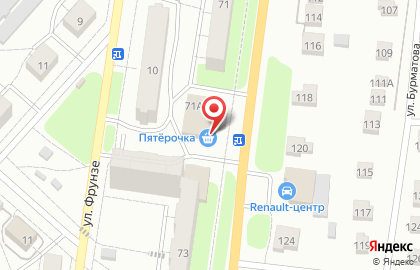 Кулинария в Коврове на карте