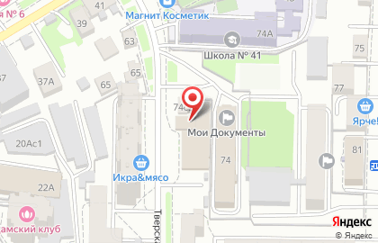 АБС на Тверской улице на карте
