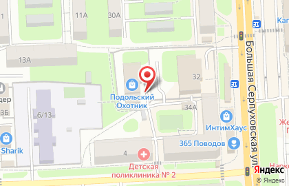 Торговая компания МейТан на Большой Серпуховской улице на карте