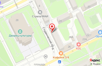 Парикмахерская Барбара на улице Фрунзе на карте